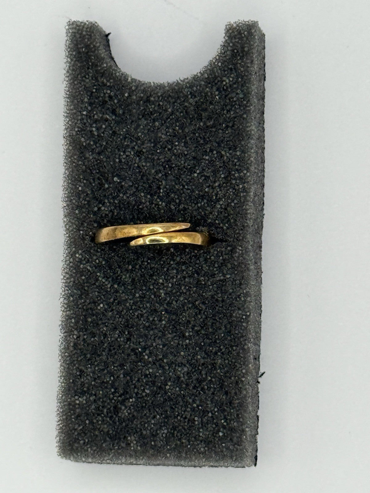 Lingot D’Amour  Women’s Silver .925 Ring Gold Plated One Size UK3
