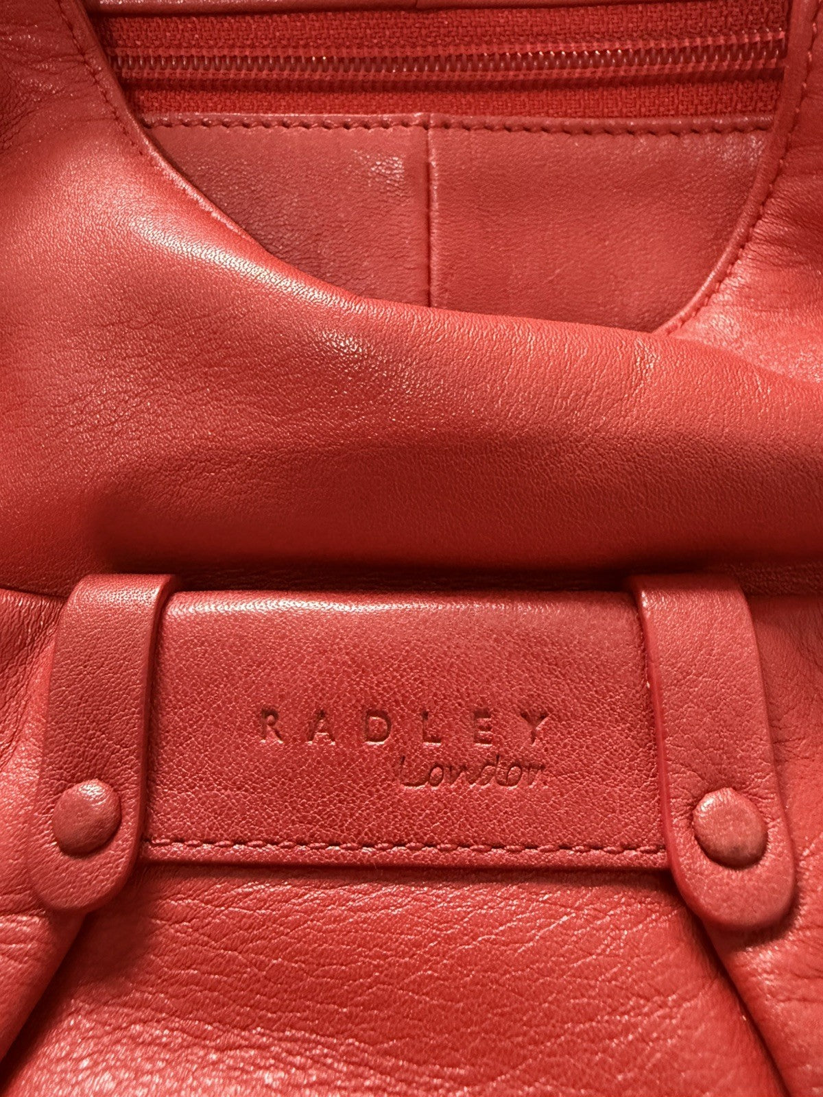 Radley Red Leather Bag13