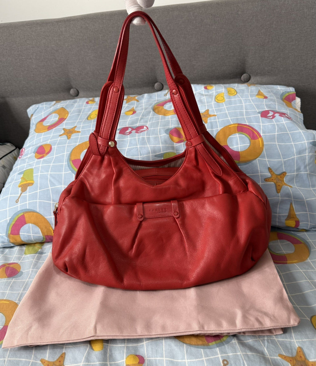 Radley Red Leather Bag12
