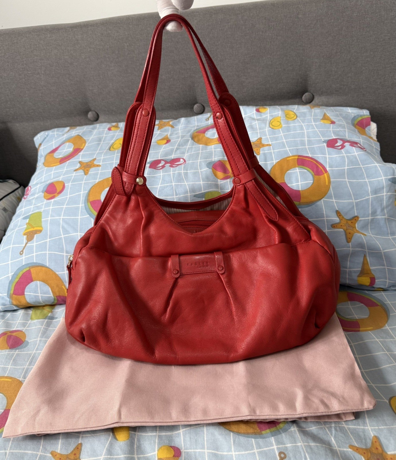 Radley Red Leather Bag12
