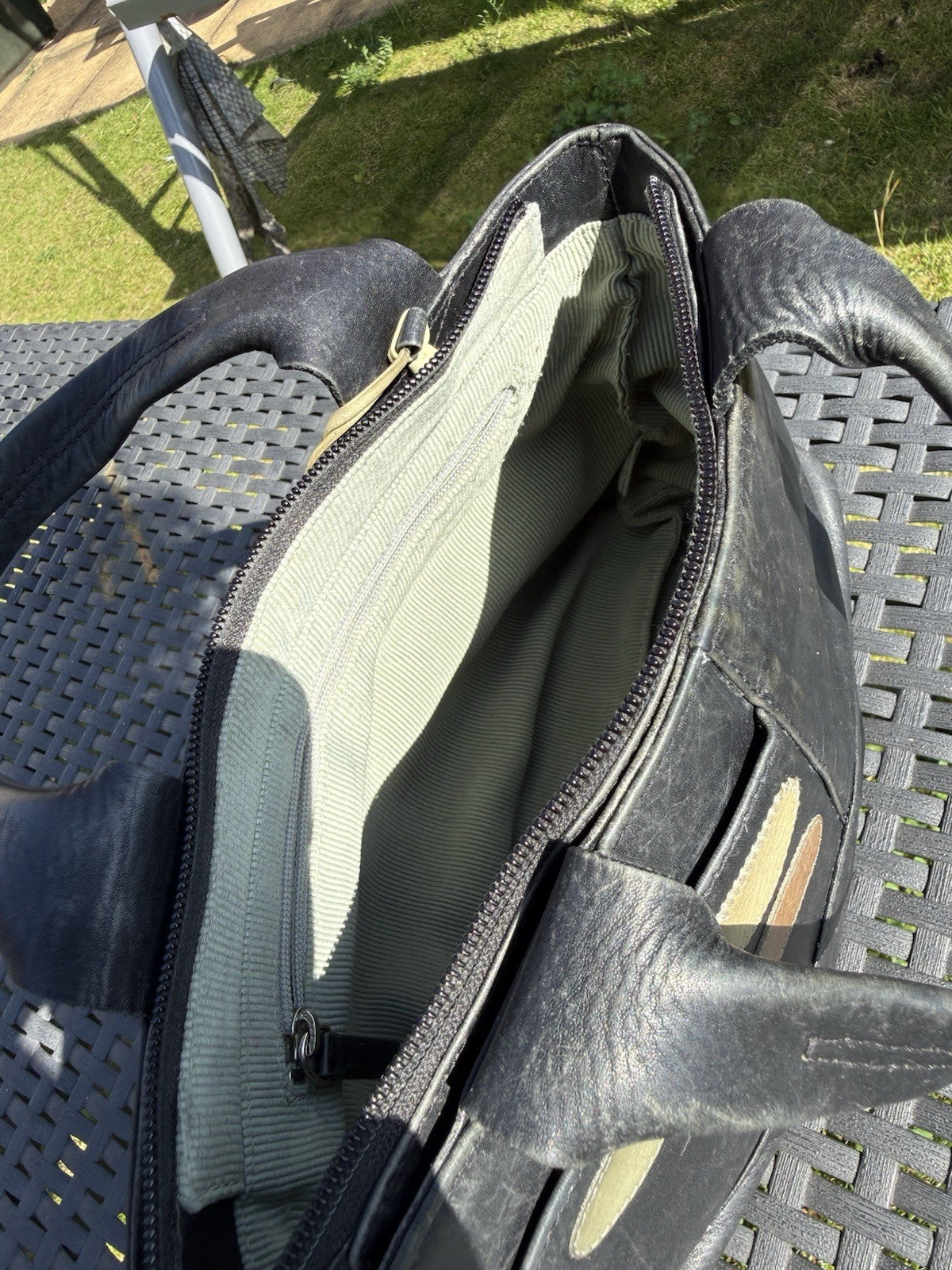 Radley London Heritage Multi-Patch Tote in BlackPebbled Leather10