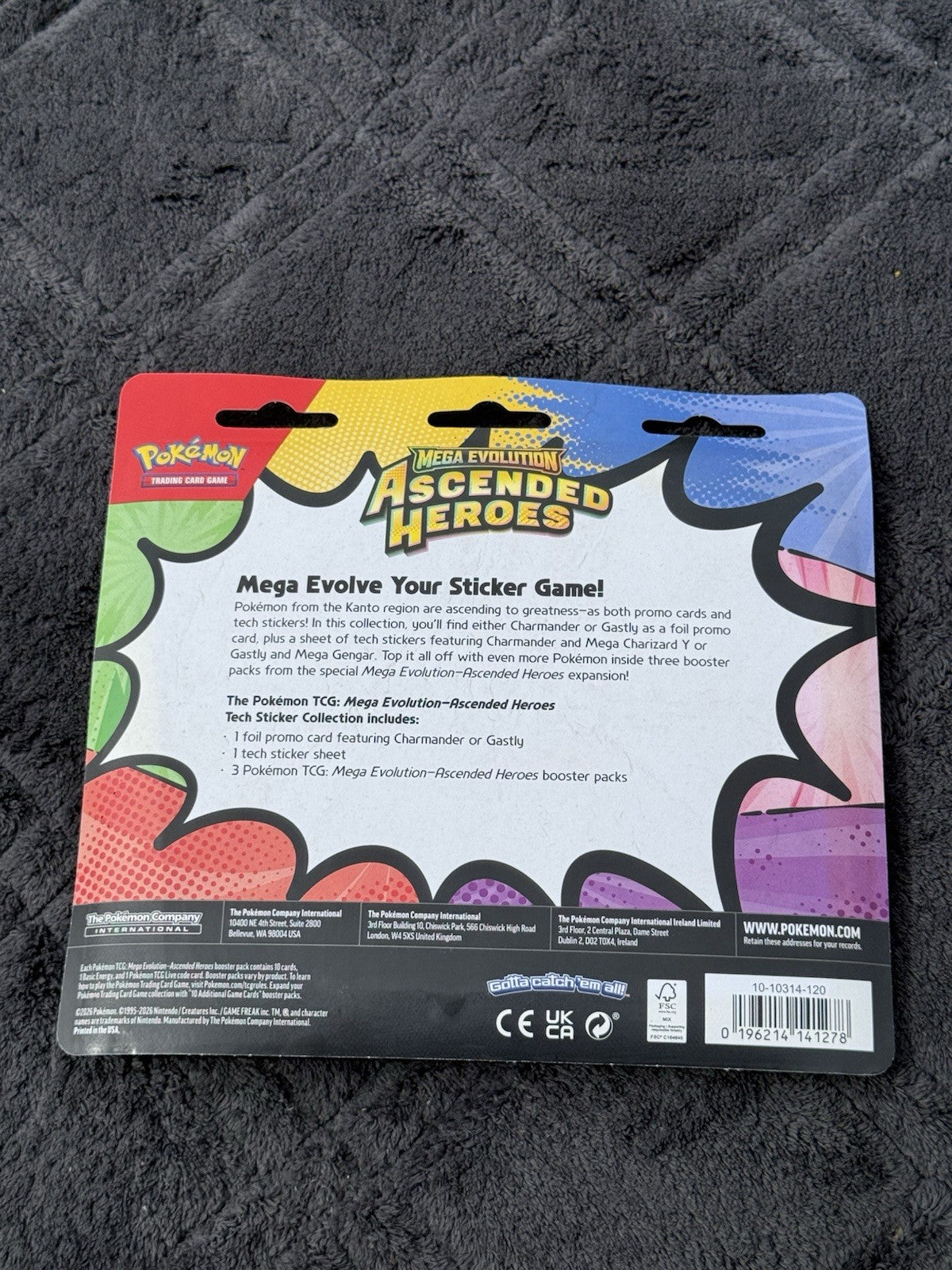 Ascended Heroes Tech Sticker Collection Blister Pack - Brand New & Sealed1