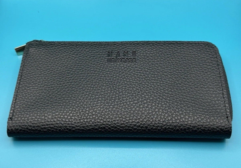 Nano Universe Pebbled Zip-Around Long Wallet Pouch2