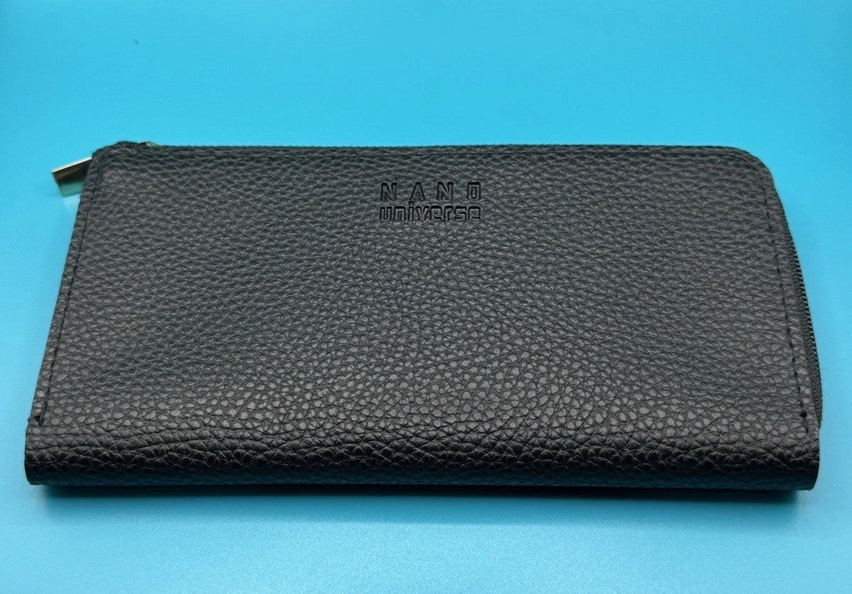 Nano Universe Pebbled Zip-Around Long Wallet Pouch2