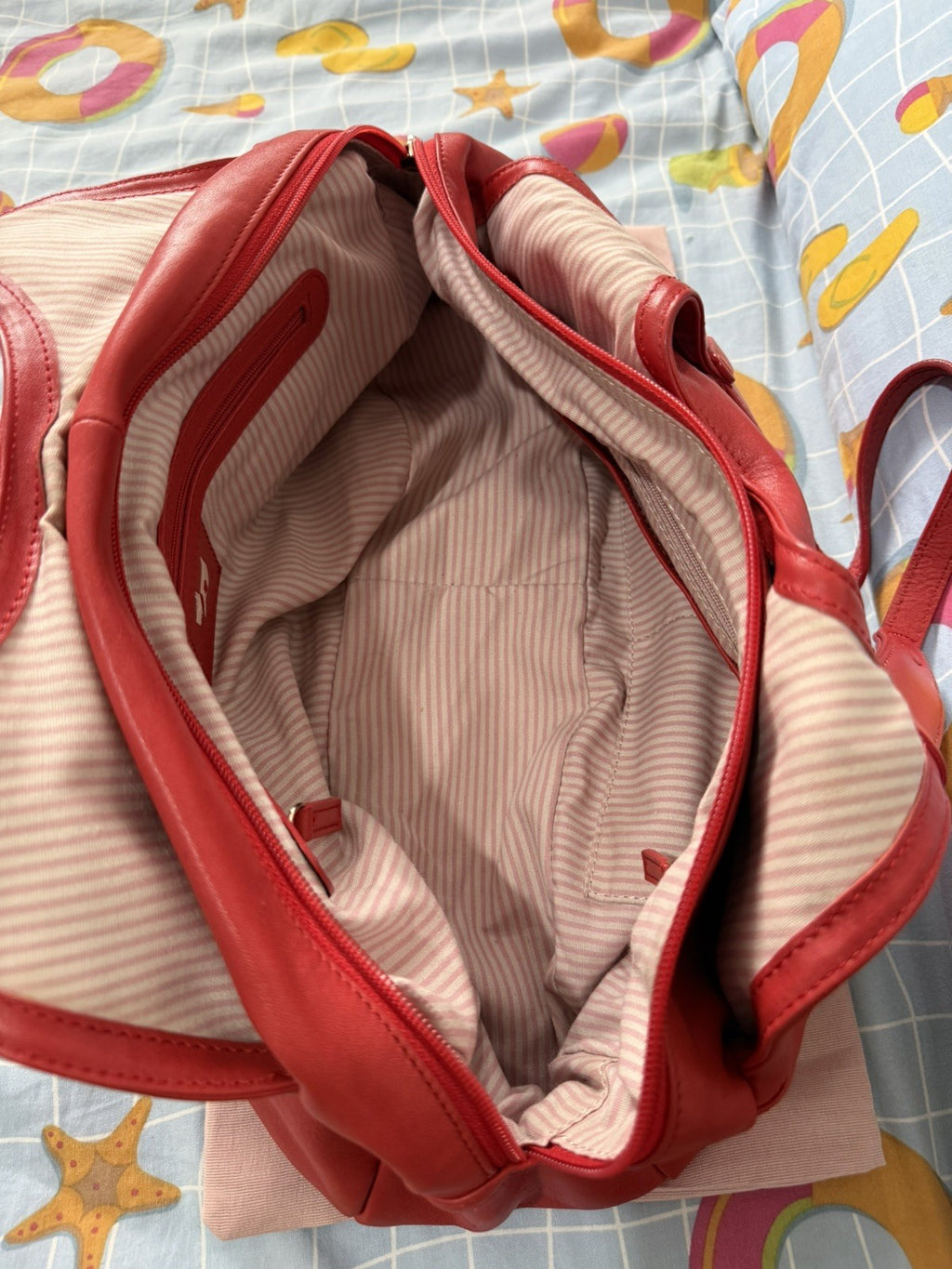 Radley Red Leather Bag9