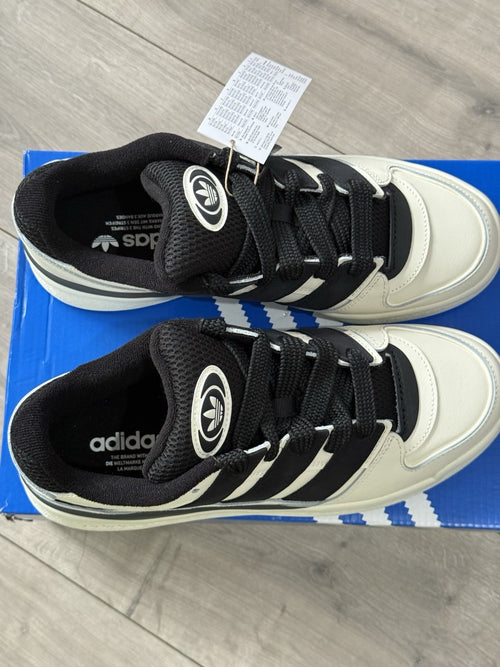 Adidas Forum2000 Off White Black JQ5241 Men's Trainers Size UK 8, Size 8.5 US0
