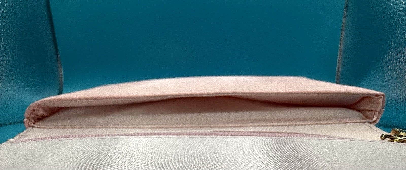 BVLGARI PARFUMS Pink Satin Clutch Bag6