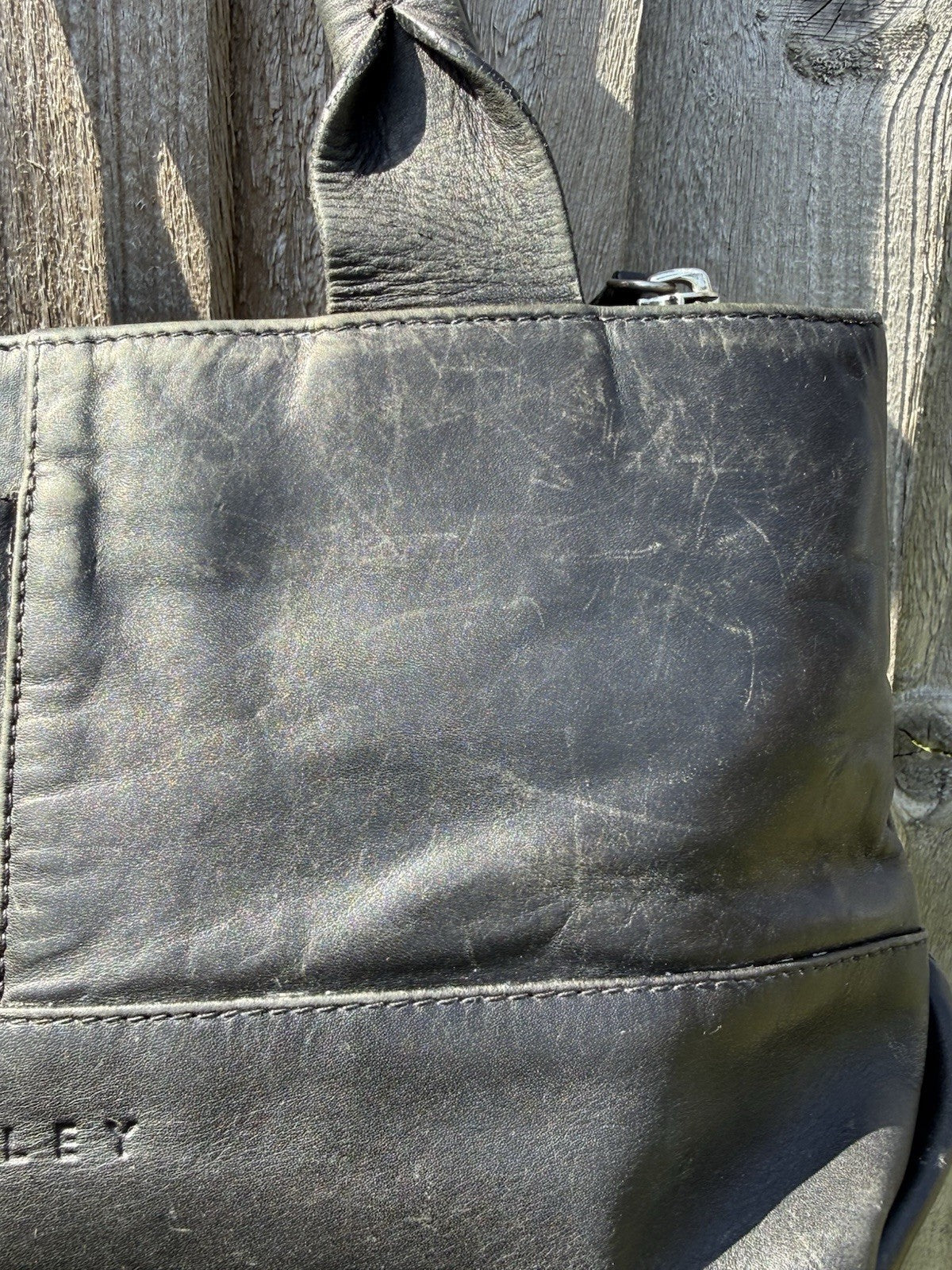Radley London Heritage Multi-Patch Tote in BlackPebbled Leather5