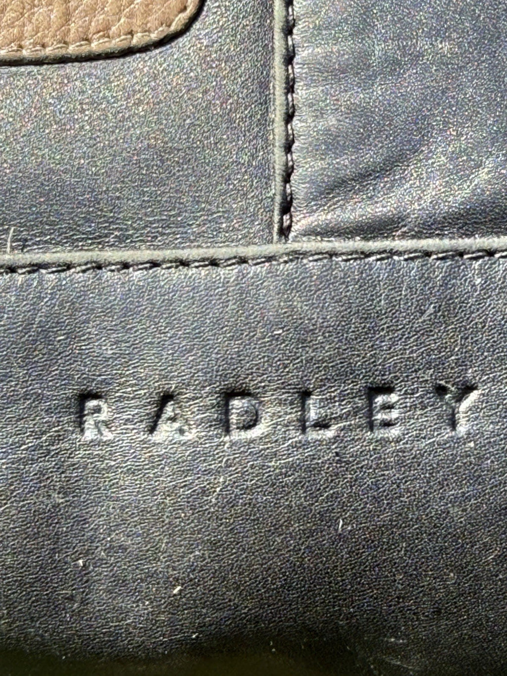 Radley London Heritage Multi-Patch Tote in BlackPebbled Leather6