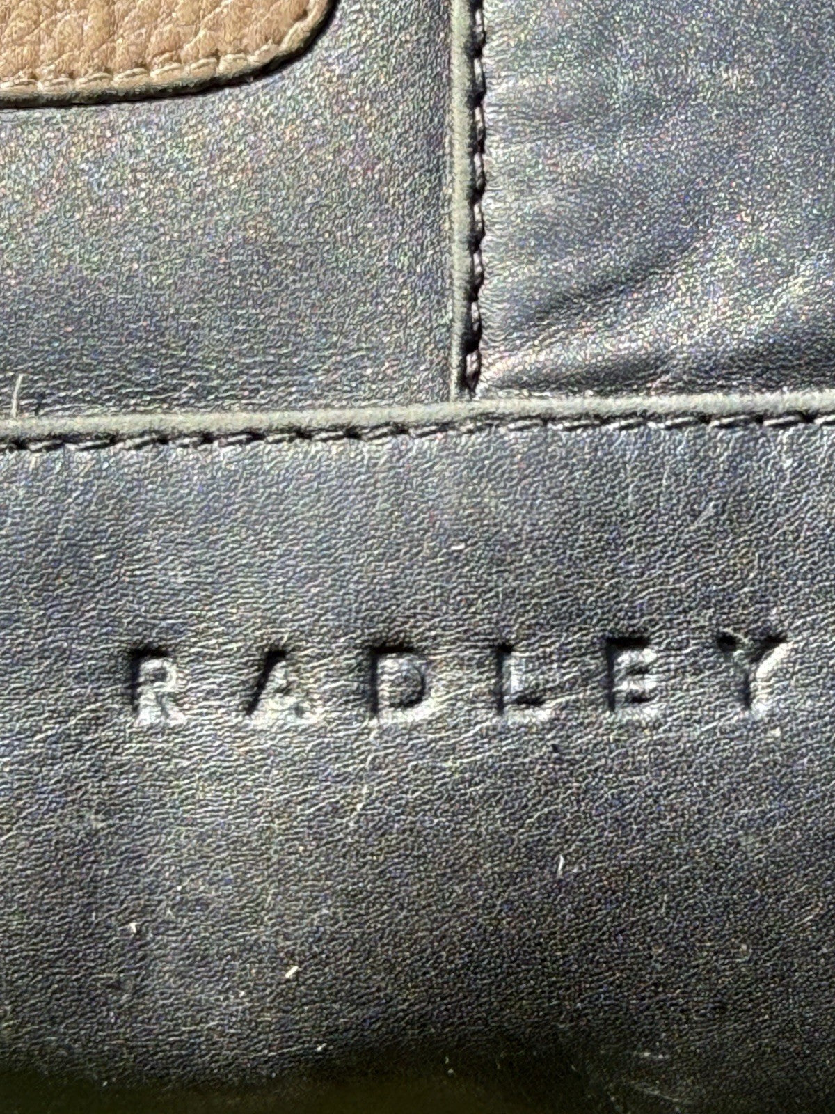 Radley London Heritage Multi-Patch Tote in BlackPebbled Leather6
