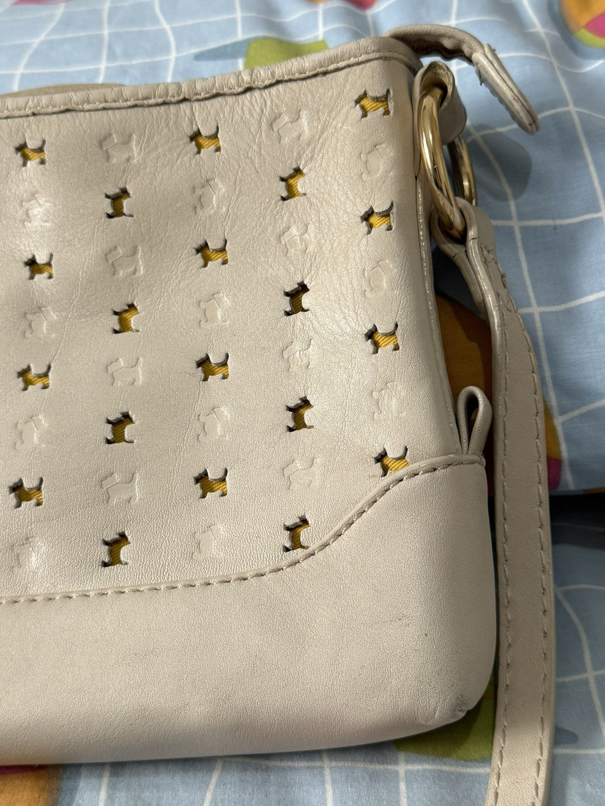 Radley Leather Crossbody Bag Cream4
