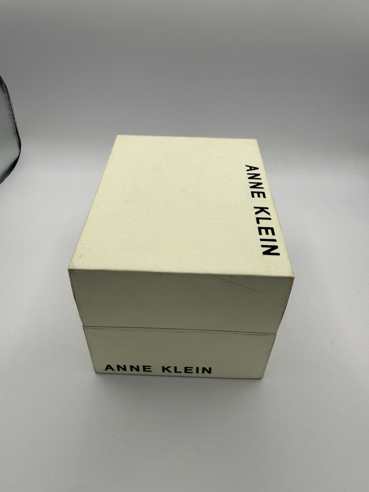Anne Klein Diamond Women's Quartz Analogue Green Dial Grey Ceramic Bracelet Box9