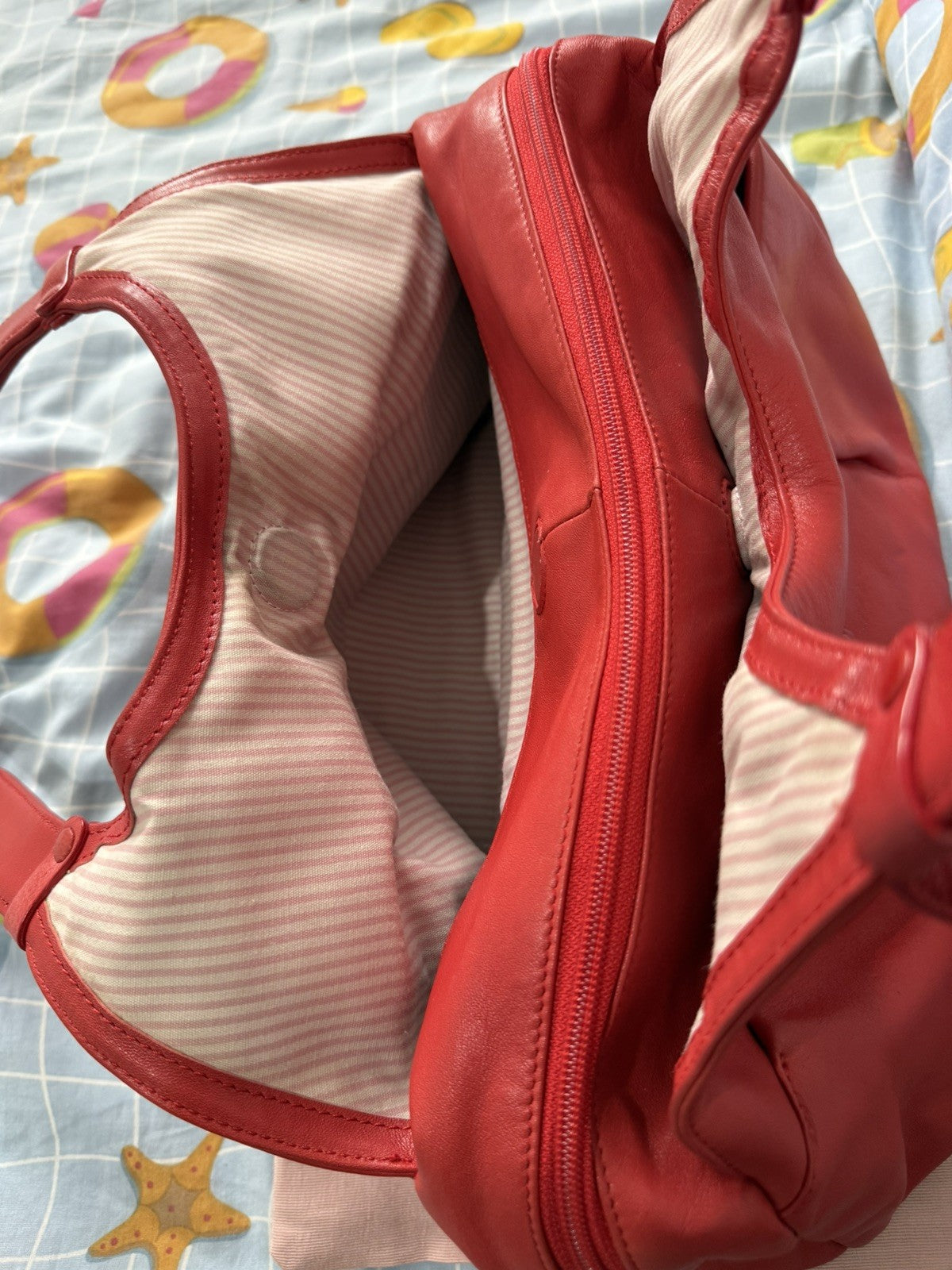 Radley Red Leather Bag5