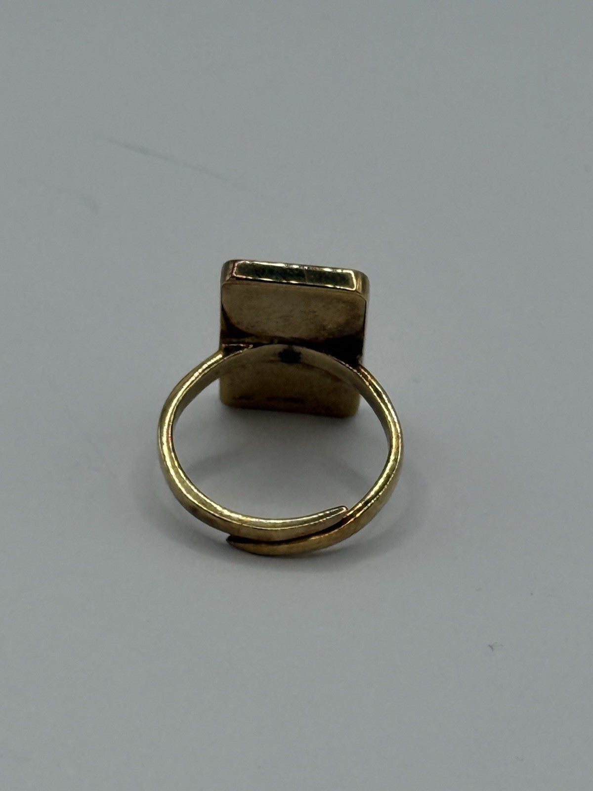 Lingot D’Amour  Women’s Silver .925 Ring Gold Plated One Size UK5