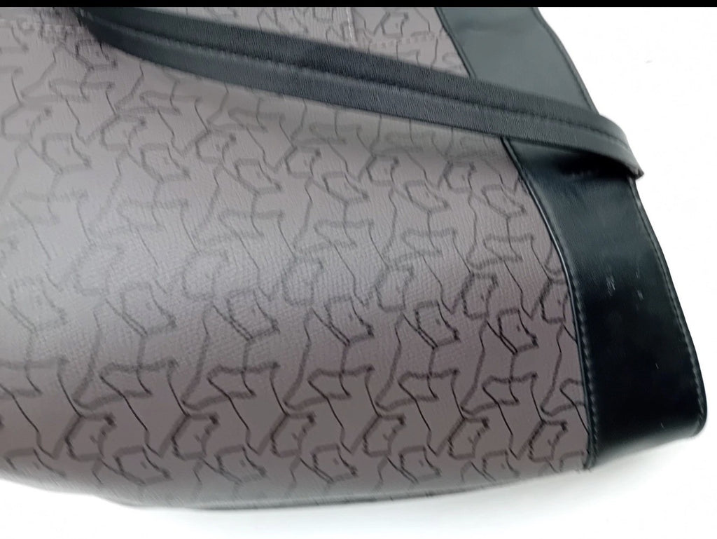 RADLEY HANDBAG Brown & Black Repeated dog design with Charm8
