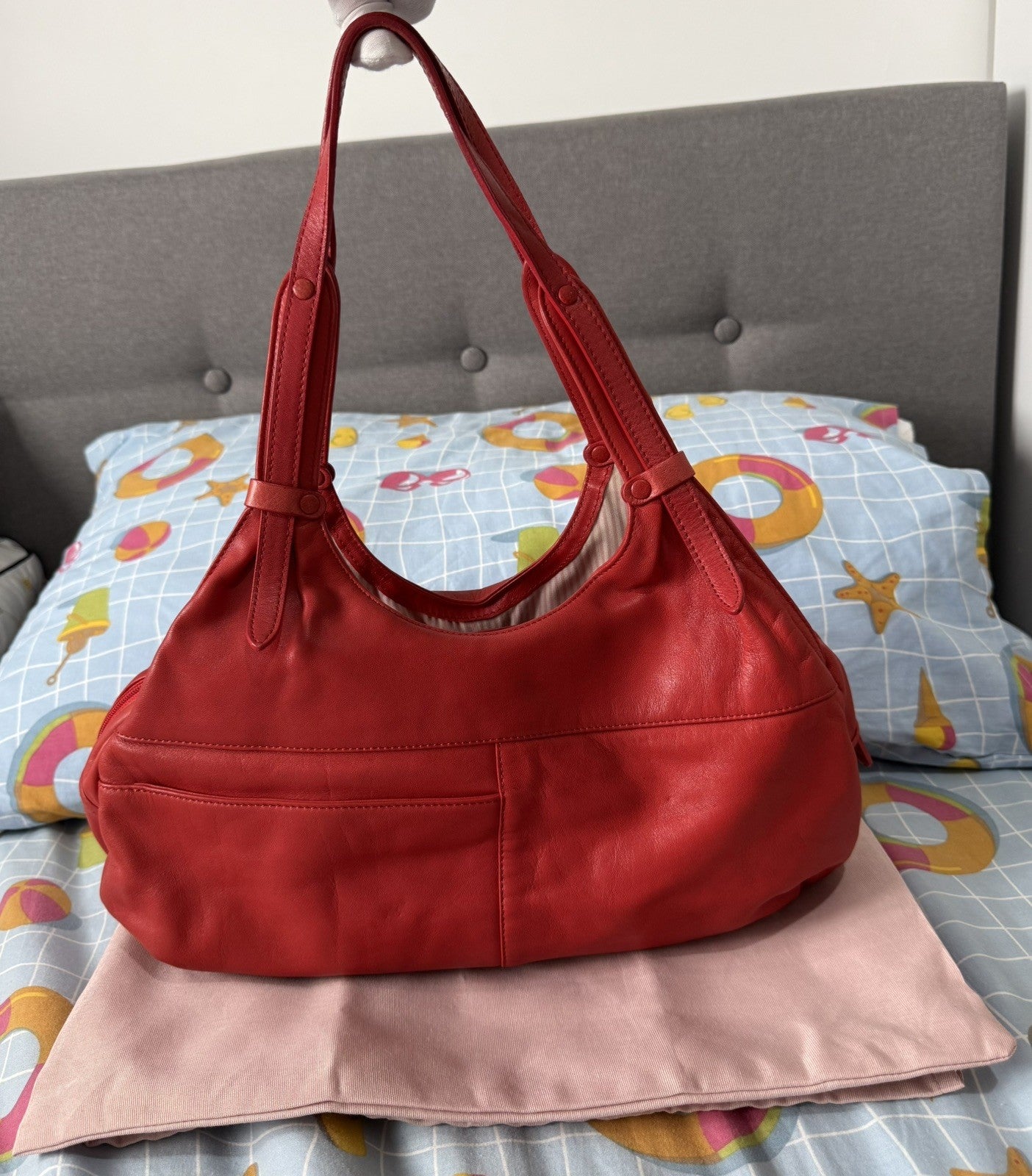 Radley Red Leather Bag0