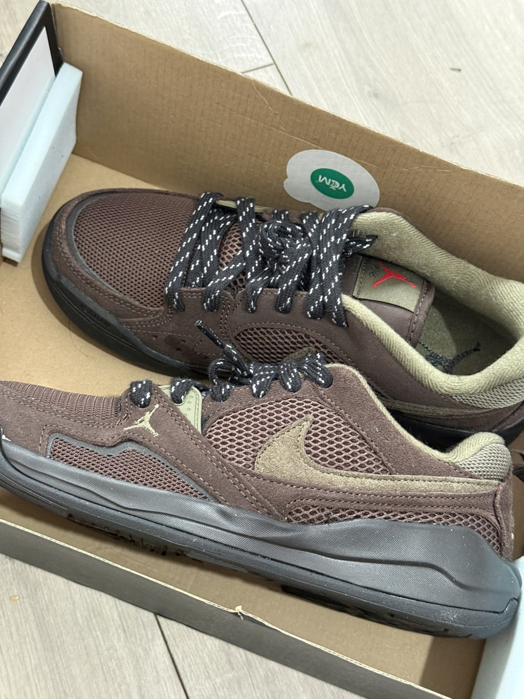 Jordan CMFT Era GS Baroque Brown Medium Olive Size UK 5.53