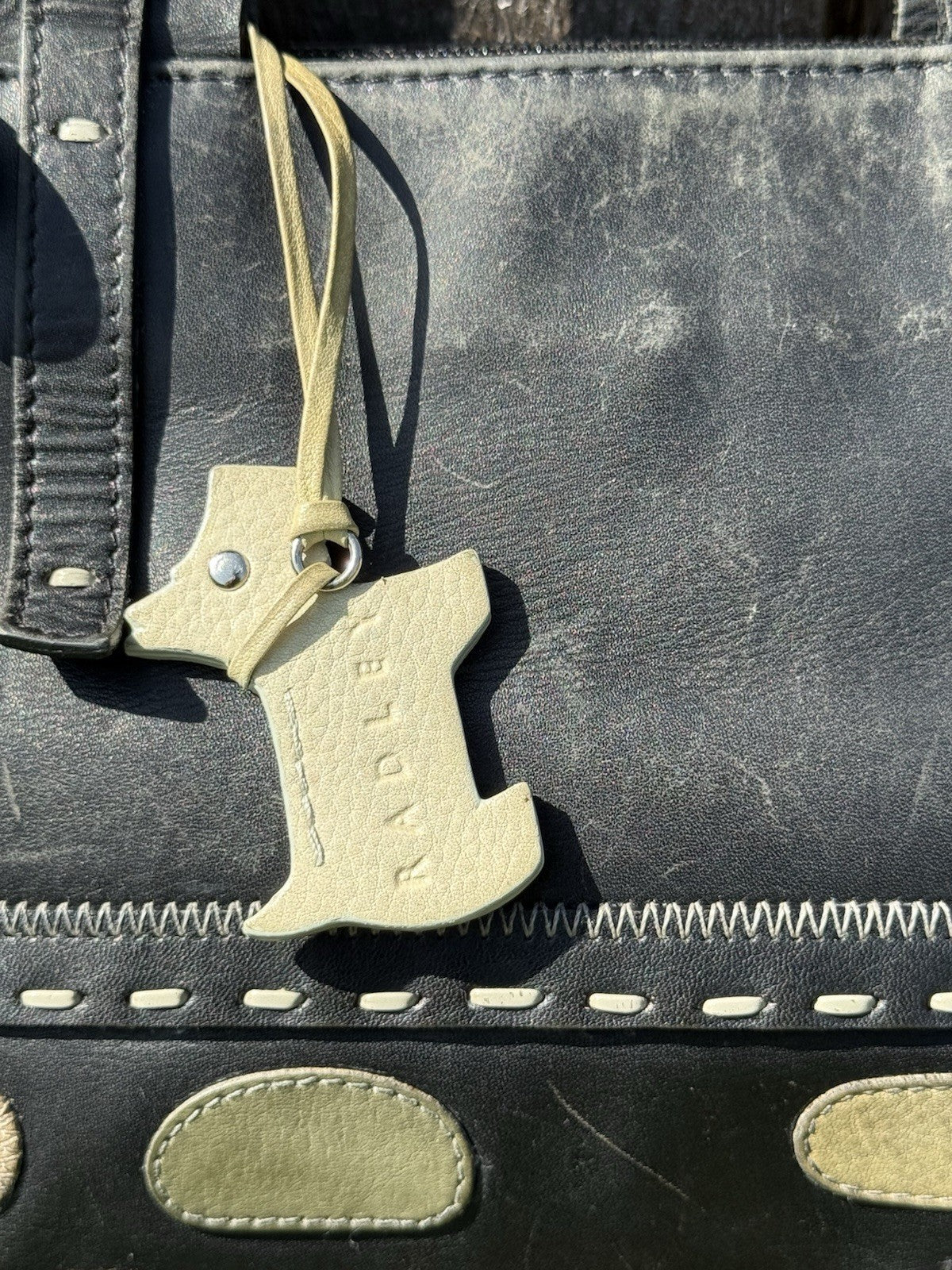 Radley London Heritage Multi-Patch Tote in BlackPebbled Leather1