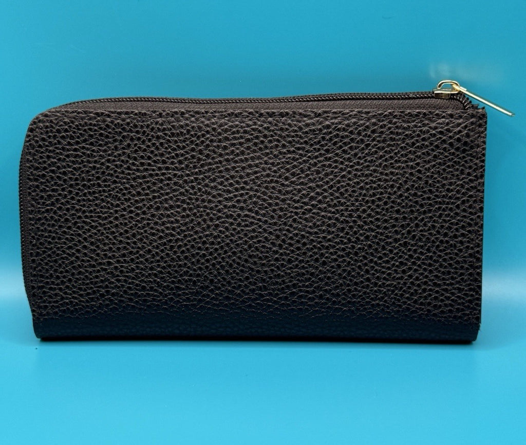 Nano Universe Pebbled Zip-Around Long Wallet Pouch1