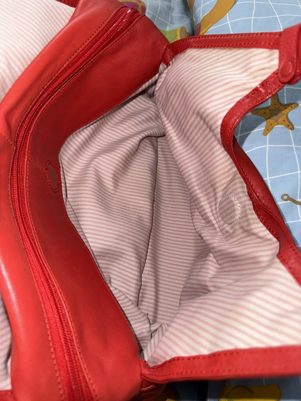 Radley Red Leather Bag4