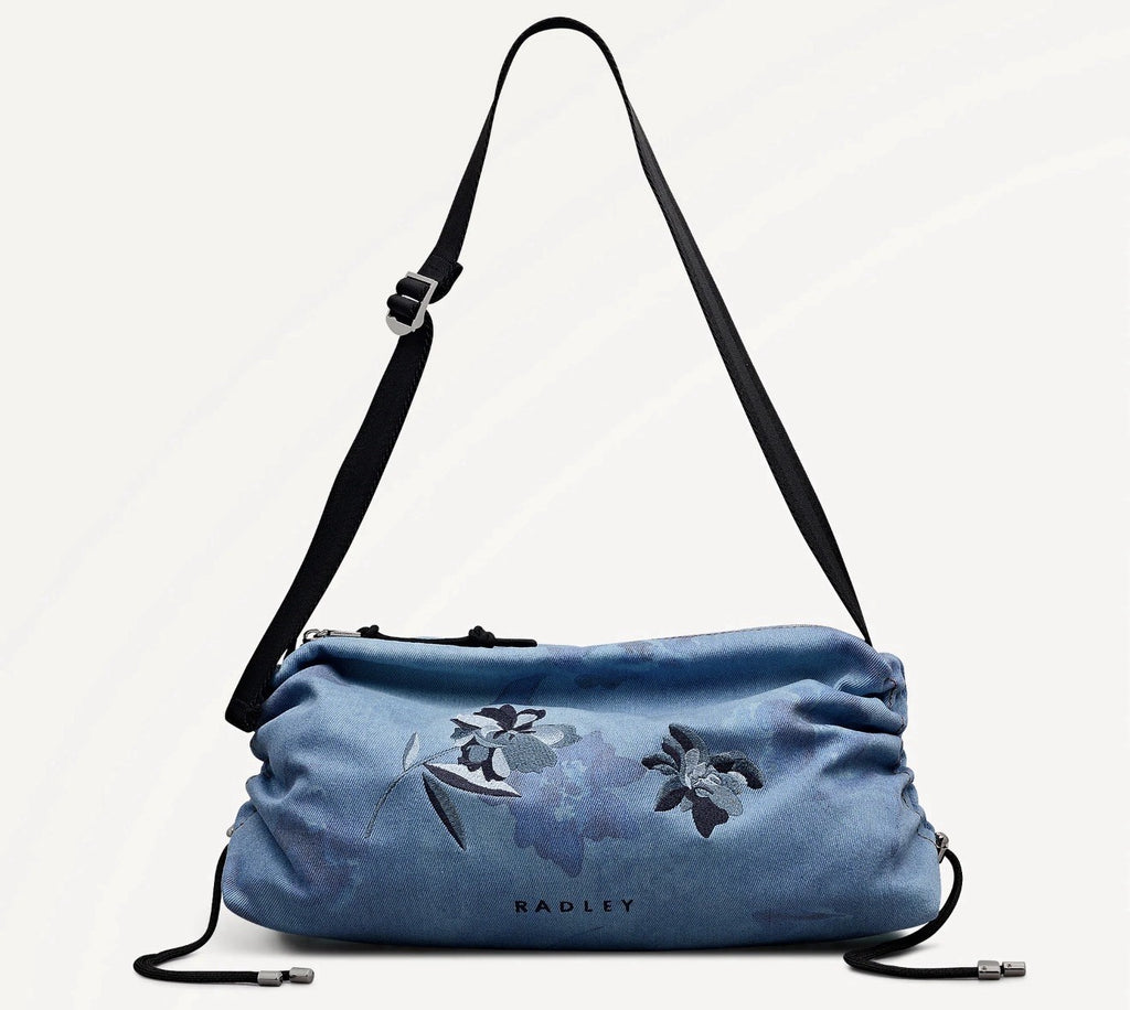 Radley Eden Row - Denim Medium Ziptop Cross Body Denim0