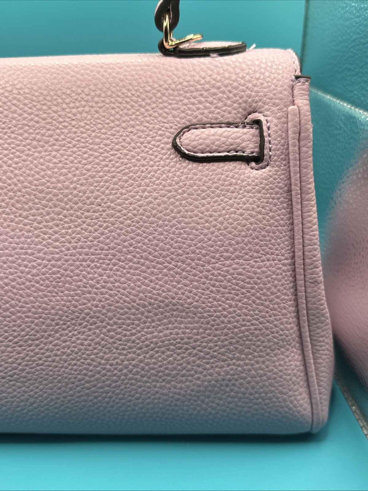 Unbranded Top Handle Satchel in Pastel Lilac Bag Shoulder Bag5