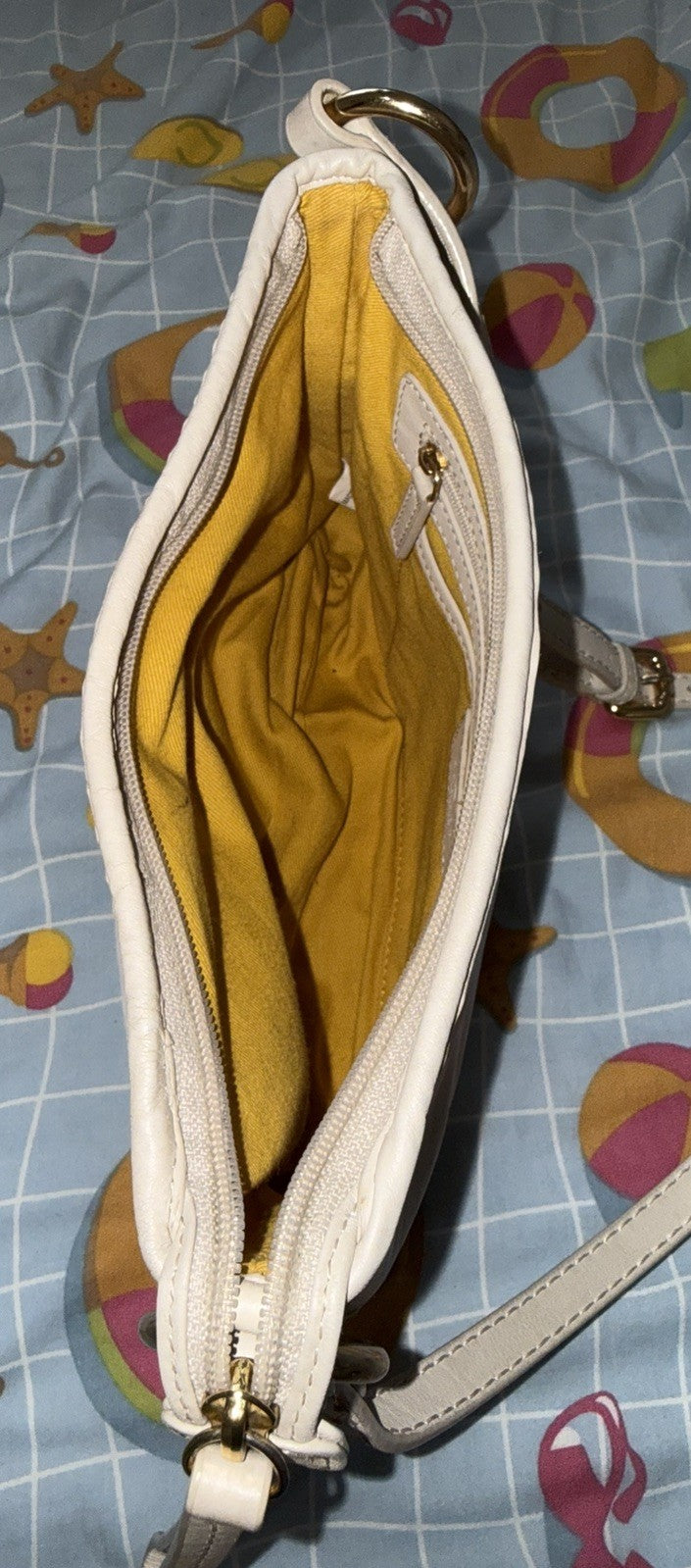 Radley Leather Crossbody Bag Cream17