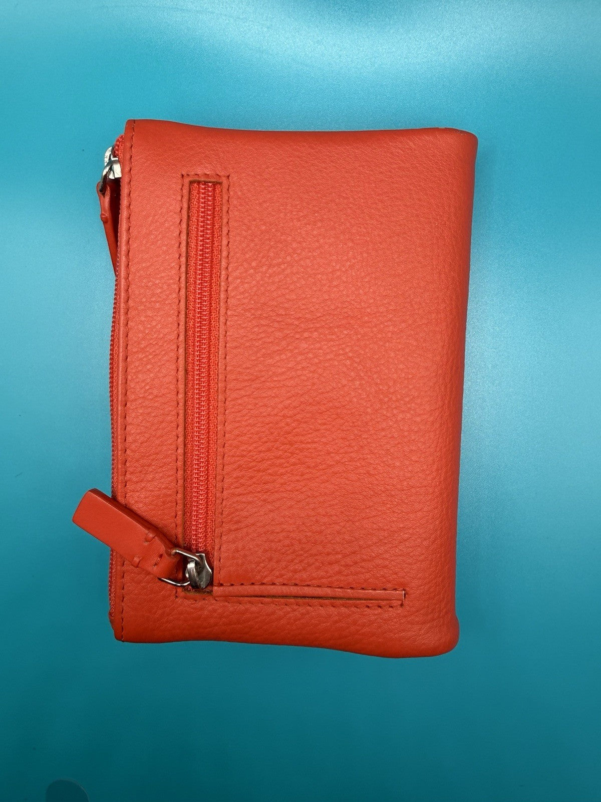 Radley London Heritage Dog Small Bifold Wallet in Red Pebbled Leather4