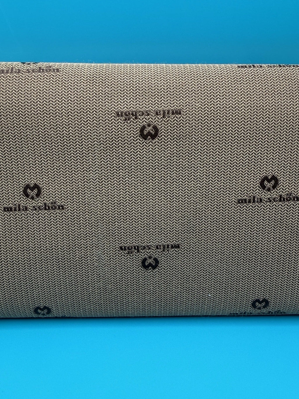 Mila Schön Logo Jacquard and Leather Continental FlapWallet-Clutch7