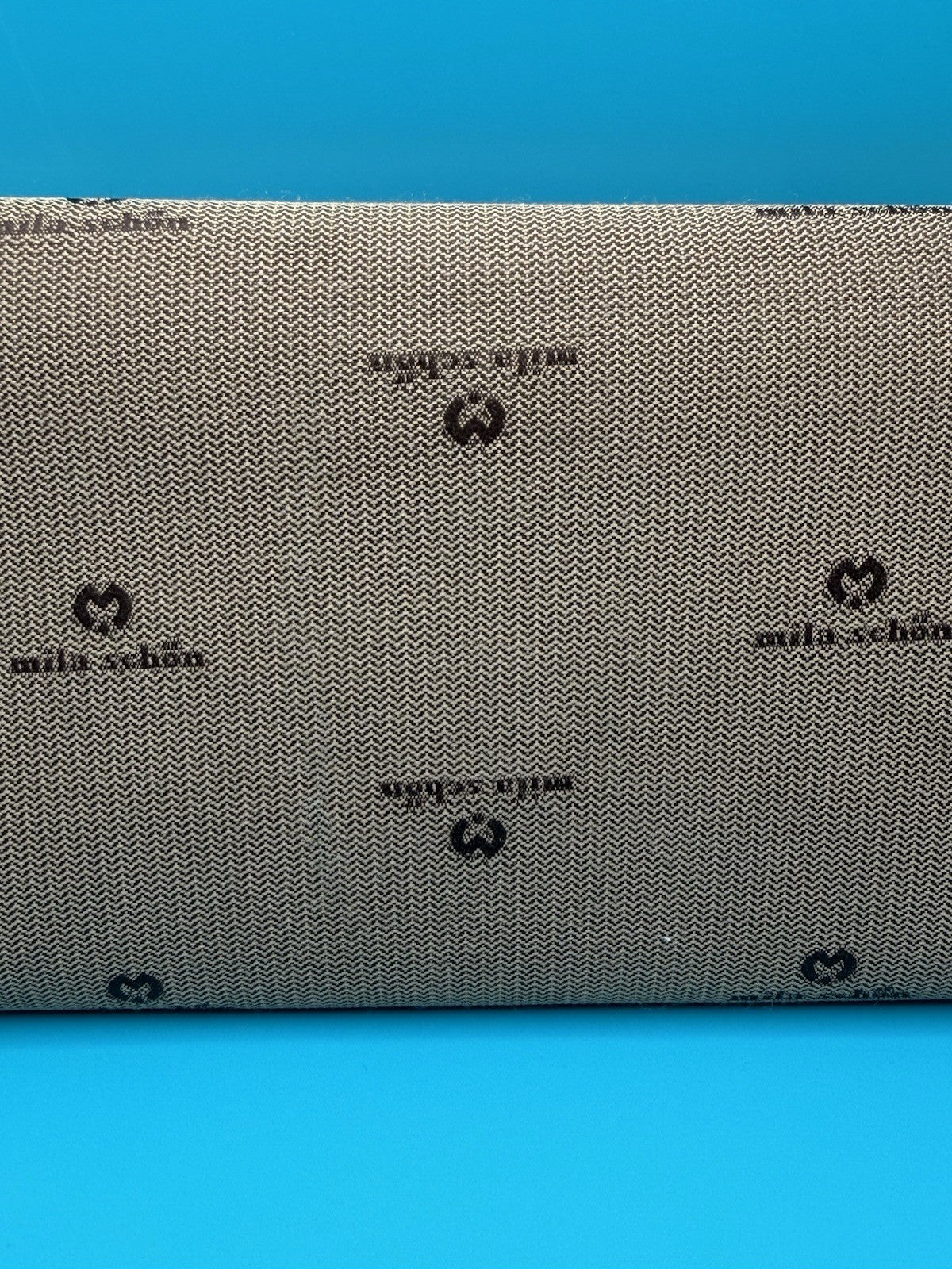 Mila Schön Logo Jacquard and Leather Continental FlapWallet-Clutch7