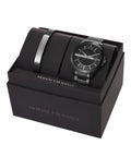 Armani Exchange Men's Stainless Steel Bracelet Watch Set0