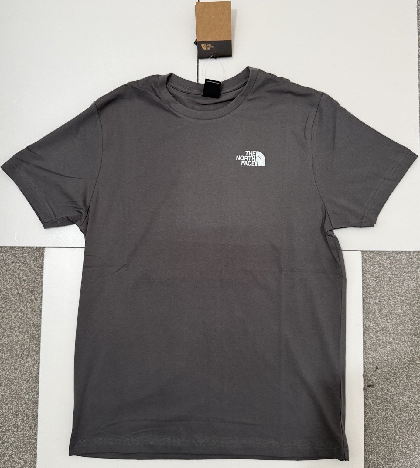 The North Face Men's NSE Box Logo T-Shirt, Size Medium0