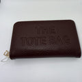 JAMIE Brown Faux Leather Women’s Zip-Around Wallet “THE TOTE BAG”0